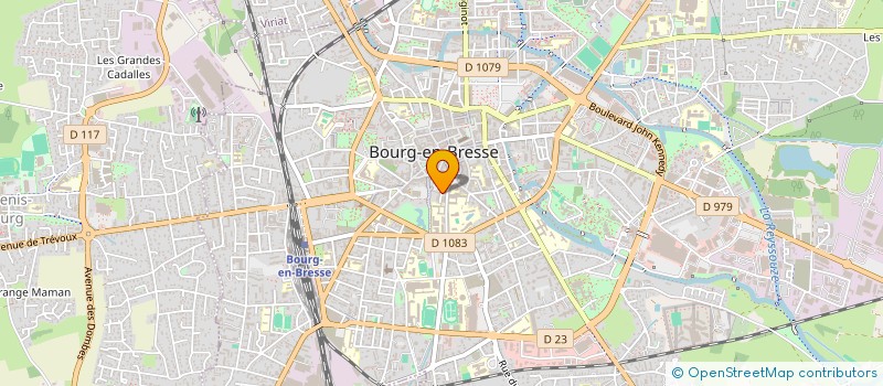 localisation de l'entreprise MACHA GUYON à BOURG-EN-BRESSE