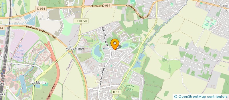 localisation de l'entreprise MACHABA BOURBON  MAGNY-LE-HONGRE