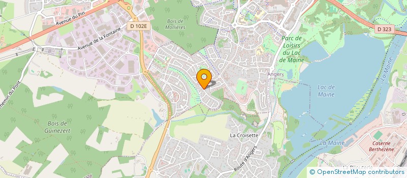 localisation de l'entreprise MACHACA à ANGERS