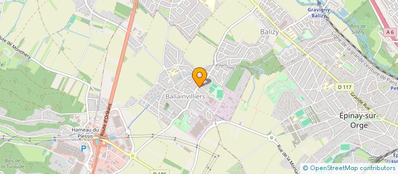 localisation de l'entreprise MACHADAM  BALLAINVILLIERS