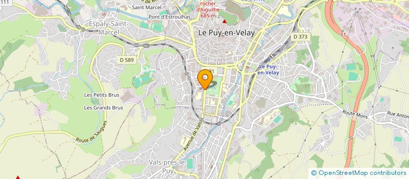 localisation de l'entreprise MACHADO  LE PUY-EN-VELAY