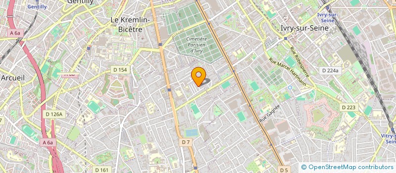 localisation de l'entreprise MACHADO DA LUZ & MOREIRA  VILLEJUIF