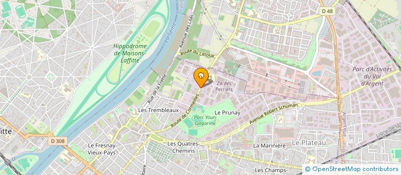 localisation de l'entreprise MACHADO ET FILS à SARTROUVILLE