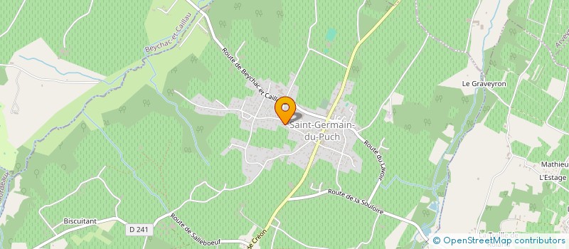 localisation de l'entreprise MACHADO KE  SAINT-GERMAIN-DU-PUCH