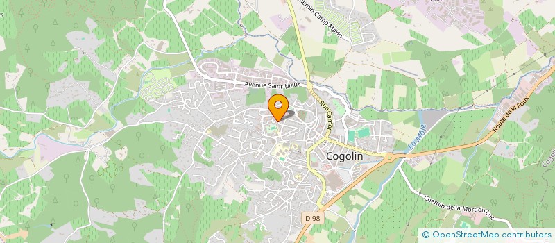 localisation de l'entreprise MACHAFRE  COGOLIN