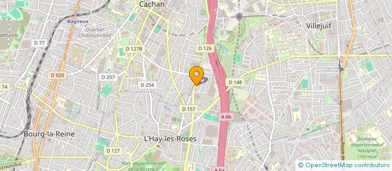 localisation de l'entreprise MACHAHO  L'HAY-LES-ROSES