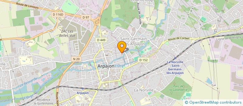 localisation de l'entreprise MACHAON à SAINT-GERMAIN-LES-ARPAJON
