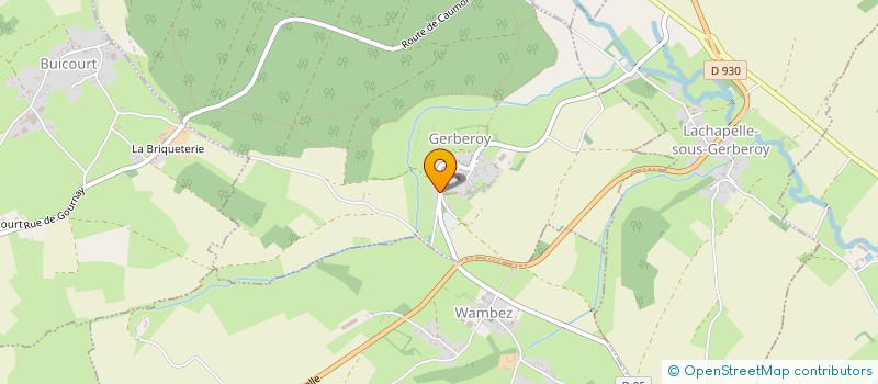 localisation de l'entreprise MACHAON SAS  GERBEROY