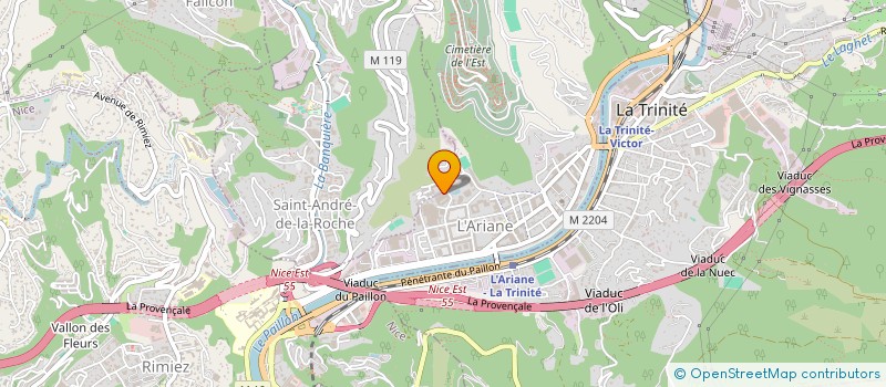 localisation de l'entreprise MACHAOUR à NICE
