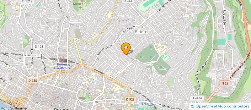 localisation de l'entreprise MACHAP à ROUEN