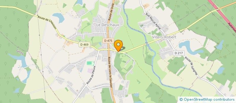 localisation de l'entreprise MACHAPA  LE DESCHAUX