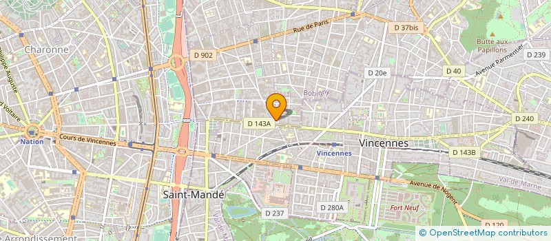 localisation de l'entreprise MACHARIA à MONTREUIL