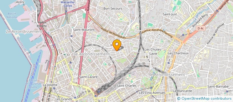 localisation de l'entreprise MACHARMA à MARSEILLE