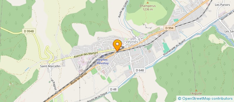 localisation de l'entreprise MACHASERIC  VEYNES