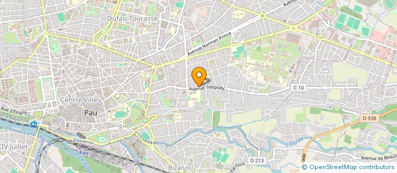 localisation de l'entreprise MACHC3 à PAU