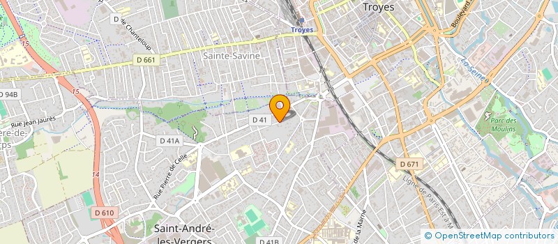 localisation de l'entreprise MACHDIX à SAINT-ANDRE-LES-VERGERS