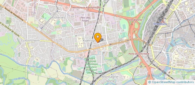 localisation de l'entreprise MACHETTE GEMACHT à STRASBOURG