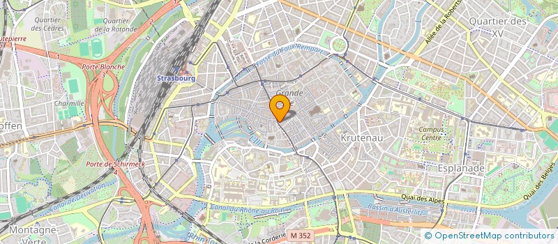 localisation de l'entreprise MACHI TEA à STRASBOURG
