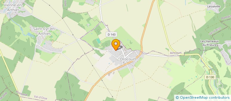 localisation de l'entreprise MACHIATTEO  DROCOURT