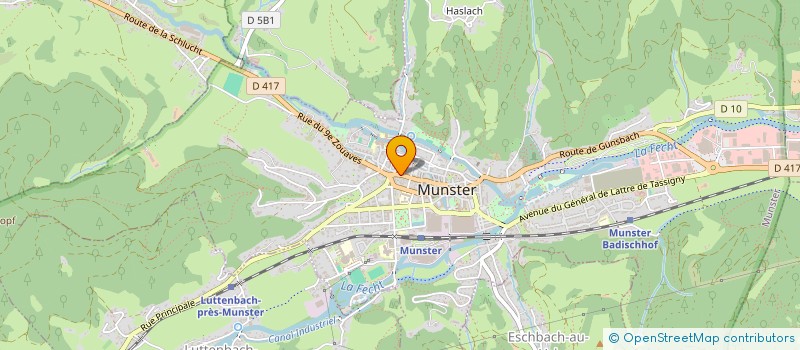 localisation de l'entreprise MACHIC & CO  MUNSTER