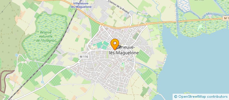 localisation de l'entreprise MACHIN 2000  VILLENEUVE-LES-MAGUELONE