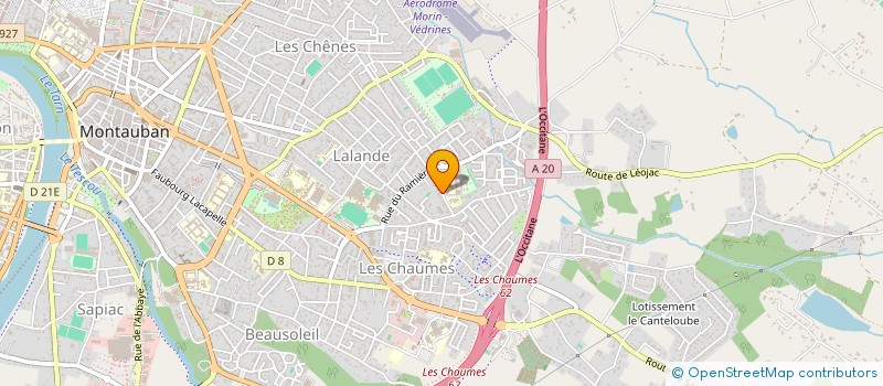 localisation de l'entreprise MACHIN-MACHINE  MONTAUBAN