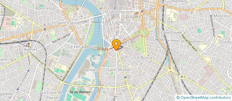 localisation de l'entreprise MACHINE à TOULOUSE
