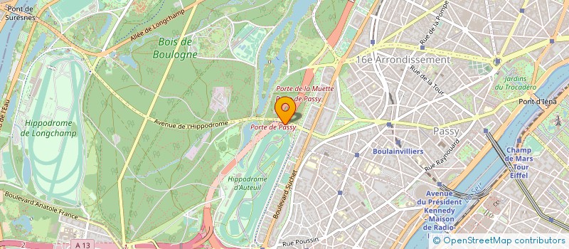localisation de l'entreprise MACHINE A COMMANDE NUMERIQUE ORGA DISTRI à PARIS