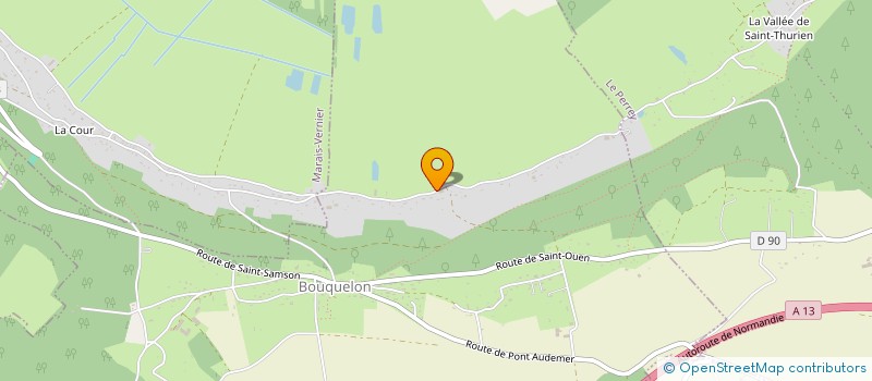 localisation de l'entreprise MACHINE A SOUDRE  BOUQUELON