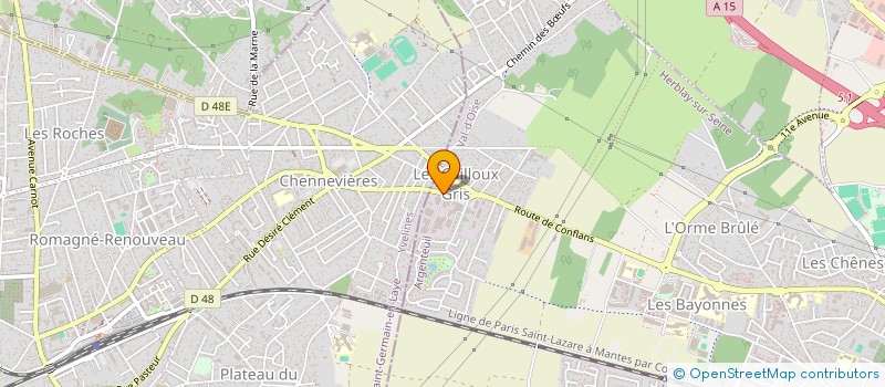 localisation de l'entreprise MACHINES AUTOFRIGOR à HERBLAY-SUR-SEINE