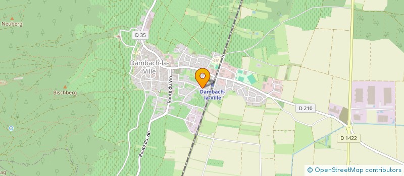 localisation de l'entreprise MACHINES DE PAPA  DAMBACH-LA-VILLE