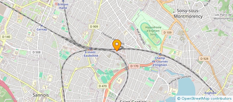 localisation de l'entreprise MACHINES ET MOTEURS à EAUBONNE