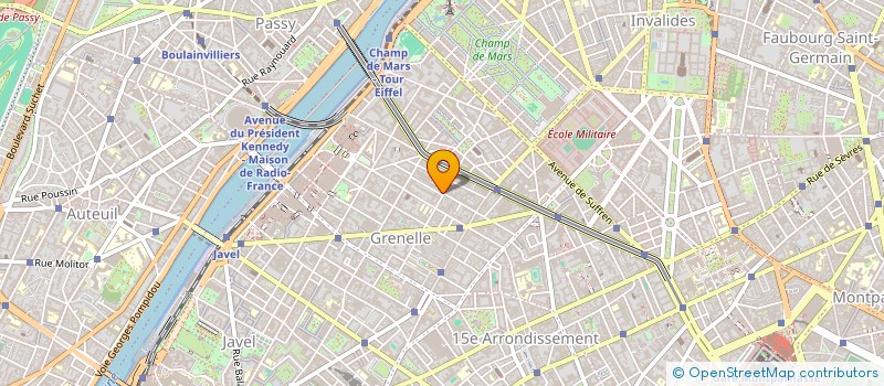 localisation de l'entreprise MACHINES POUR TRAVAIL POISSON ET VIANDE à PARIS