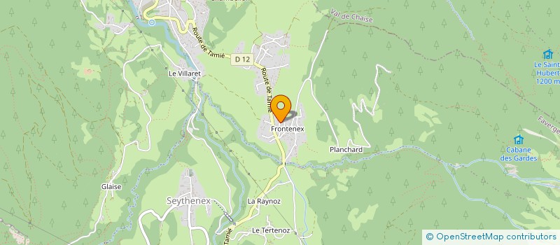 localisation de l'entreprise MACHINISTIC  FAVERGES-SEYTHENEX