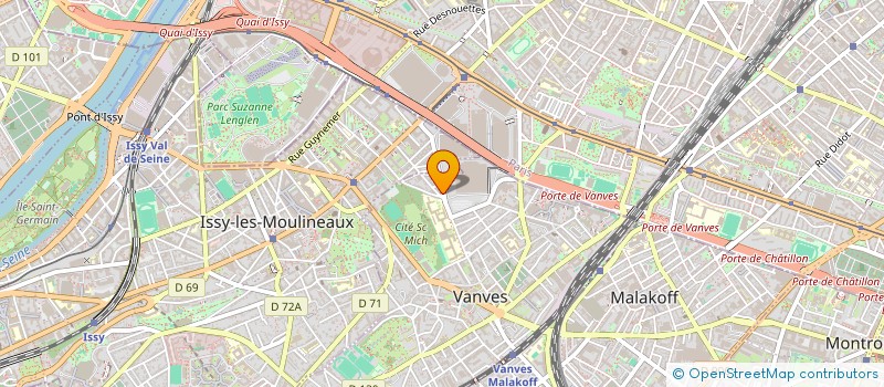 localisation de l'entreprise MACHIROS S A R L à VANVES