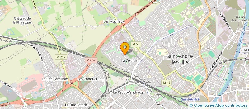 localisation de l'entreprise MACHJU à LAMBERSART