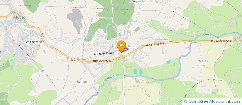 localisation de l'entreprise MACHO  ROCHESSAUVE