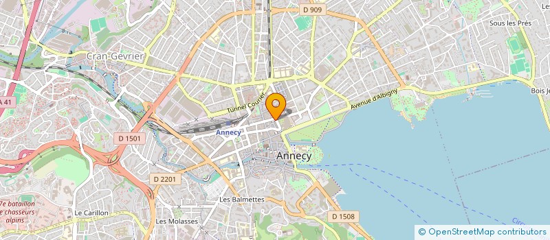 localisation de l'entreprise MACHT à ANNECY