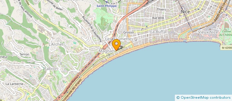 localisation de l'entreprise MACHUMAYA CONSULTING à NICE