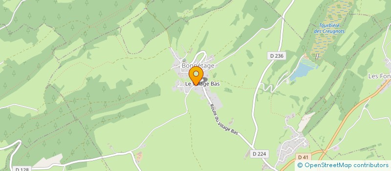 localisation de l'entreprise MACI 2003  BONNETAGE