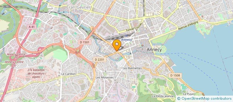 localisation de l'entreprise MACI MACI à ANNECY