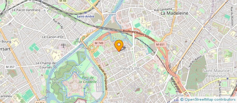 localisation de l'entreprise MACIA CONSEILS à LILLE