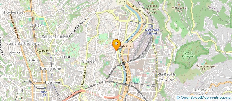 localisation de l'entreprise MACIA DELPHINE ET GALLAS ALEXANDRE  NICE