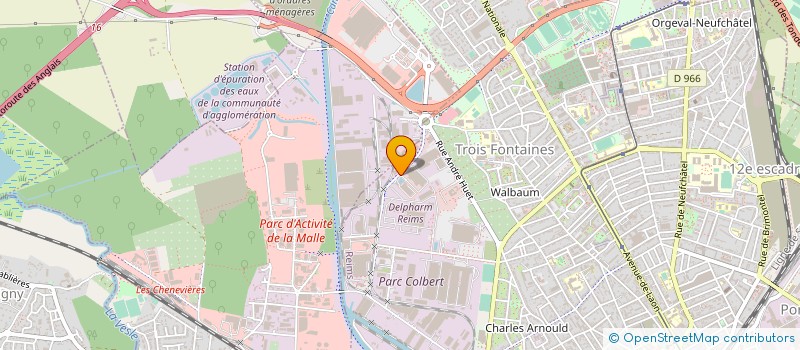 localisation de l'entreprise MACIAM à SAINT-BRICE-COURCELLES