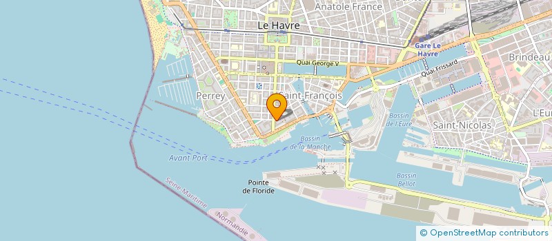 localisation de l'entreprise MACICIA à LE HAVRE