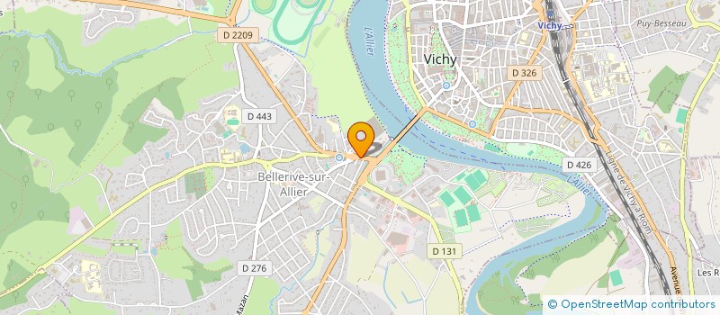 localisation de l'entreprise MACILE  BELLERIVE-SUR-ALLIER