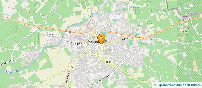 localisation de l'entreprise MACILIA à VALREAS