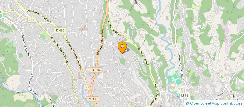 localisation de l'entreprise MACINDYLAN à CAGNES-SUR-MER