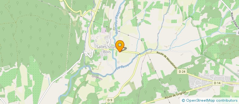 localisation de l'entreprise MACIPE  ROUSSET-LES-VIGNES