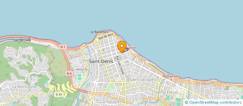 localisation de l'entreprise MACK 2 à SAINT-DENIS